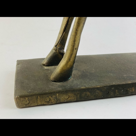 🅾️SOLD🅾️Metal Trojan Horse Figurine 10.5" x 16" - Picture 3 of 14